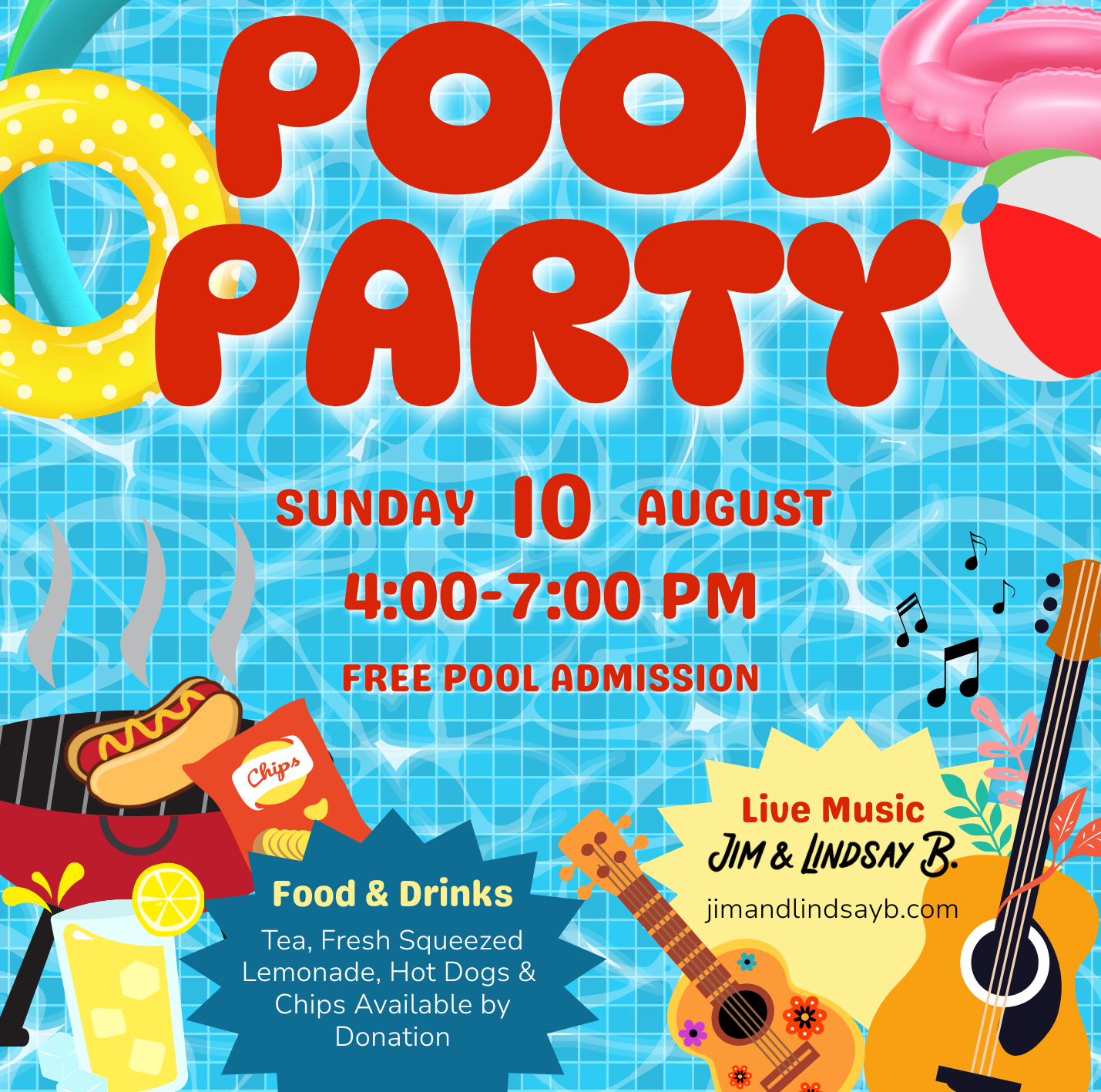 Cinnamon Lake Pool Party